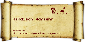 Windisch Adrienn névjegykártya